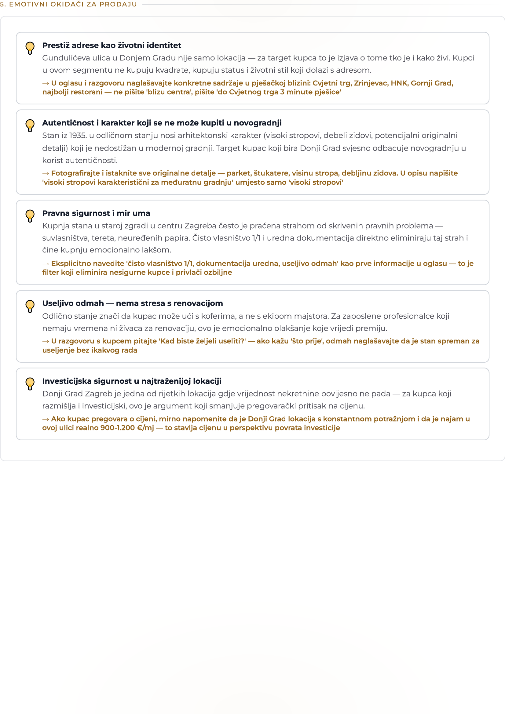 Plan prodaje — Emotivni okidači za prodaju (Stranica 5)